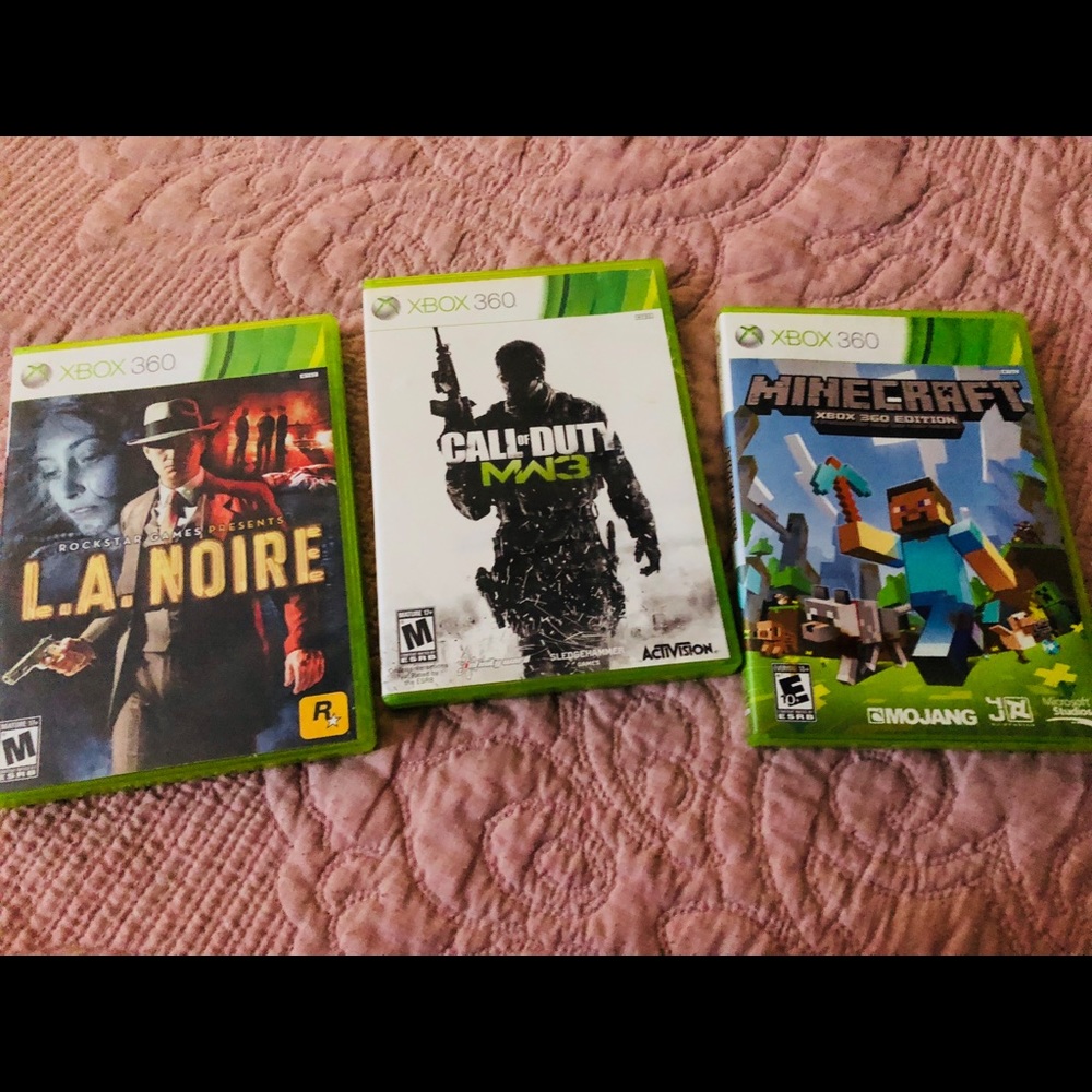 3 Xbox games